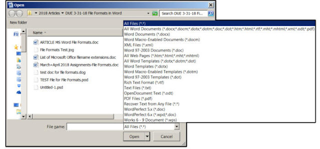 Anda sanggup membuka atau mengimpor sejumlah format file mengejutkan ke dalam Microsoft Word Microsoft Word: Cara membuka atau mengimpor format file lain di Microsoft Word