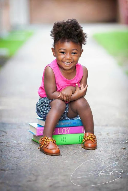 cheveux crepus enfant