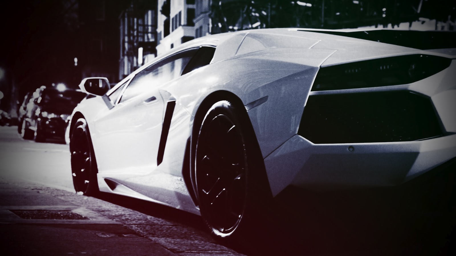 Lamborghini Aventador Car Old Looking Photo HD Wallpaper ~ HD Car