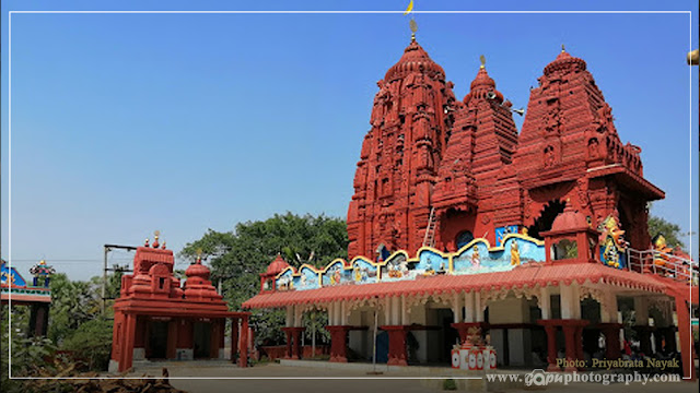 A Side view of Chandan Srikshetra, Narigan Jagannath Temple
