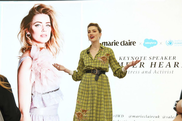 Amber Heard at Marie Claire International Women's Day (2019)