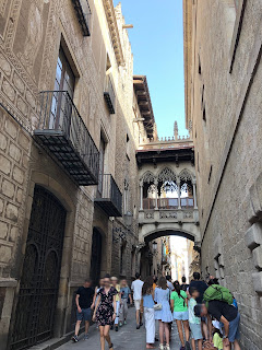 迷路の小路が美しいバルセロナ旧市街を散策〜Barri Gòtic /ゴシック地区〜