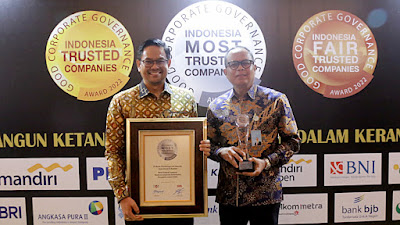 Terapkan GCG Secara Excellent, bank bjb Raih Predikat Indonesia Most Trusted Companies