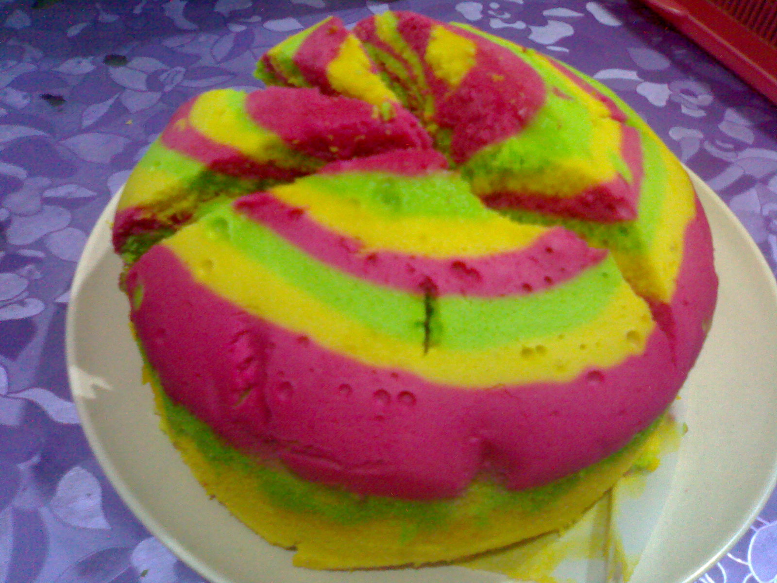 UmiYangBizi: Apam Warna-Warni