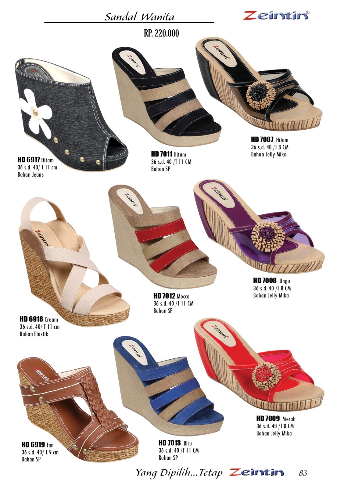  Sandal  Wanita  Cantik VII Online Mall  Sepatu dan Tas 