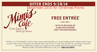 Mimis Cafe coupons december