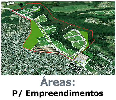 áreas para empreendimento