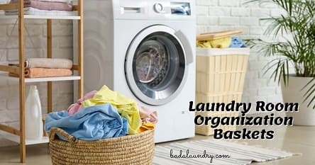 Laundry Room Organization Baskets