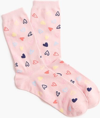 Heart Trouser Socks