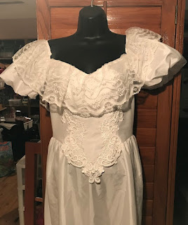 Vintage Wedding Dress Makeover