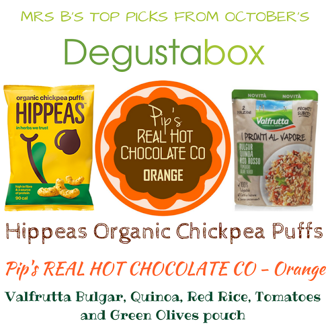 Mrs B's Top Picks from the October 2017 Degustabox