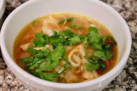 Vaguely Southeast Asian Turkey-Noodle Soup