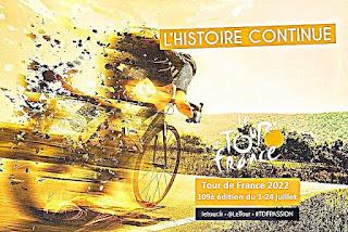 Tour de France 2022, retour du feuilleton estival.https://ptitrapporteurdumagarin.blogspot.com/