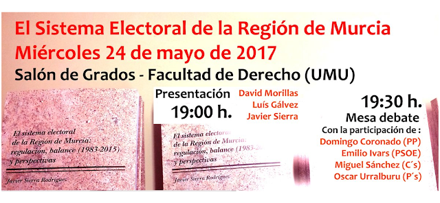 Jornada sobre el Sistema Electoral de la Región de Murcia. 