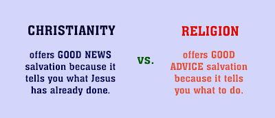 christianity versus religion