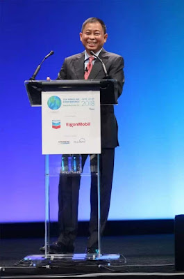 Saumlaki, Malukupost.com - Bertempat di Walter E. Washington Convention Center, Washington DC, Amerika Serikat, Menteri Energi dan Sumber Daya Mineral (ESDM) RI Ignasius Jonan menjadi pembicara kunci pada 27th World Gas Conference (WGC), yang digelar pada 27 Juni 2018 waktu setempat.