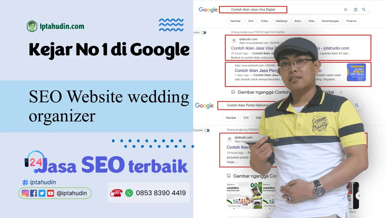 Jasa SEO Website wedding organizer