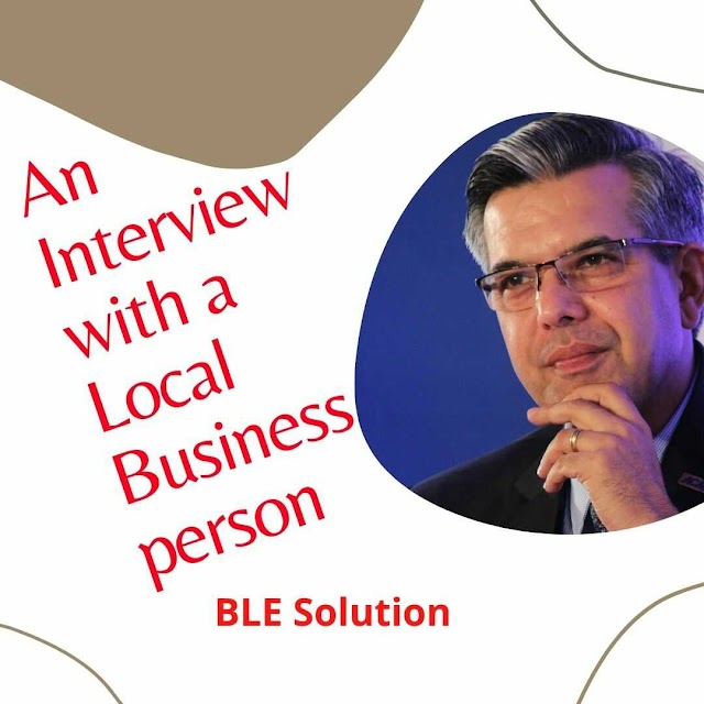 An Interview with a Local Businessperson BLE Solution