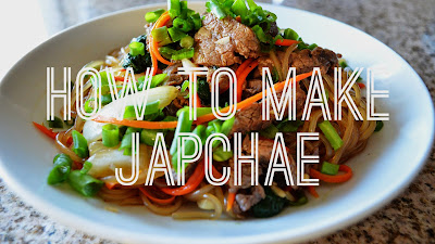 How to make japchae