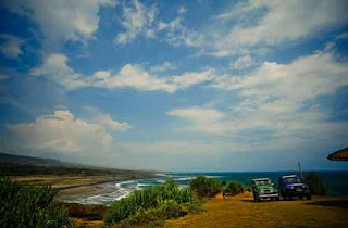 Panorama Pantai Cijeruk Indah