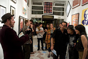 Opening Photos From Mark McCloud's solo show (mark )