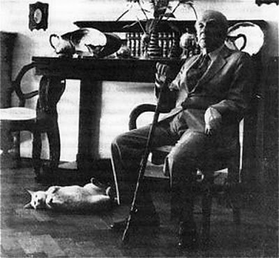 Jorge Luis Borges with