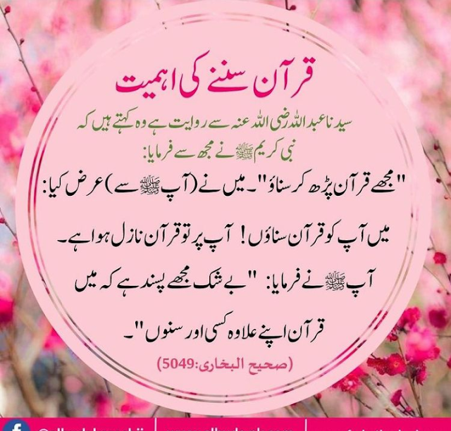 Quran kia talawat ki importance.