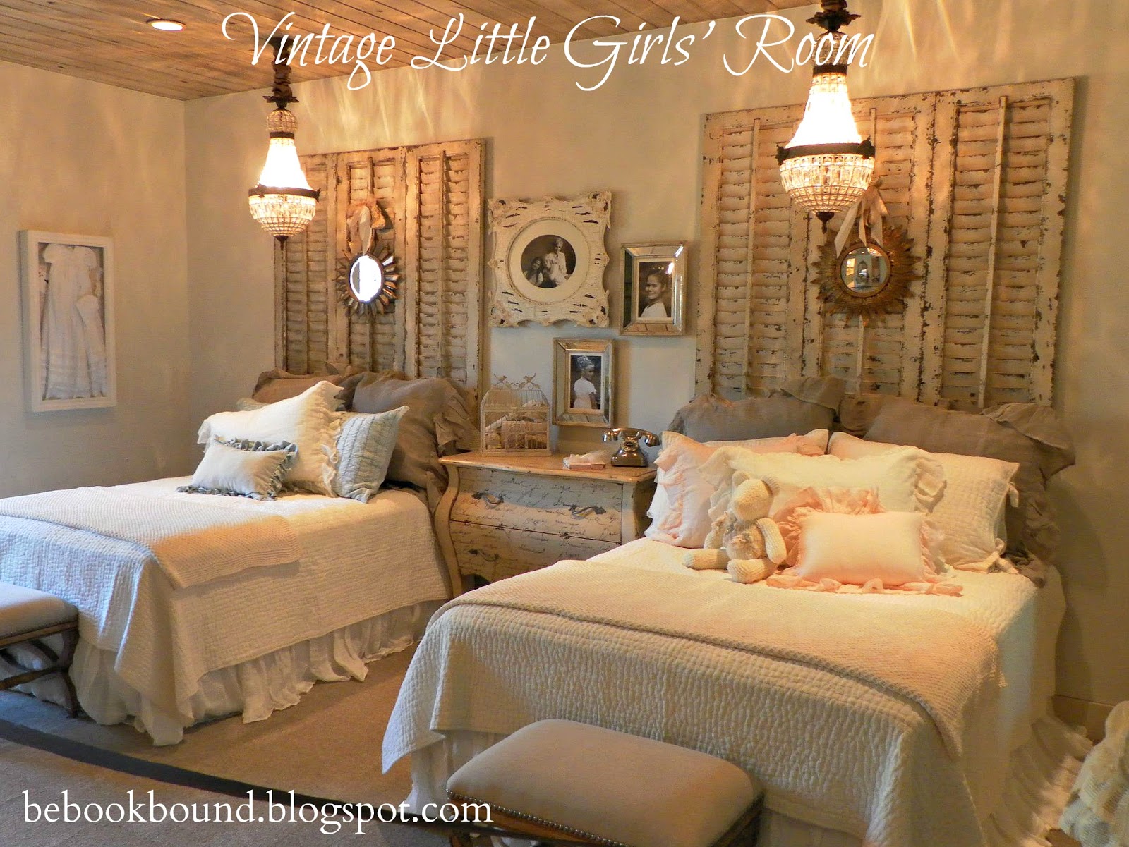 Be Book Bound: Little House on the Prairie: A Vintage Bedroom for Little Girls