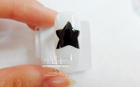 How to easily draw pump stars nail art
