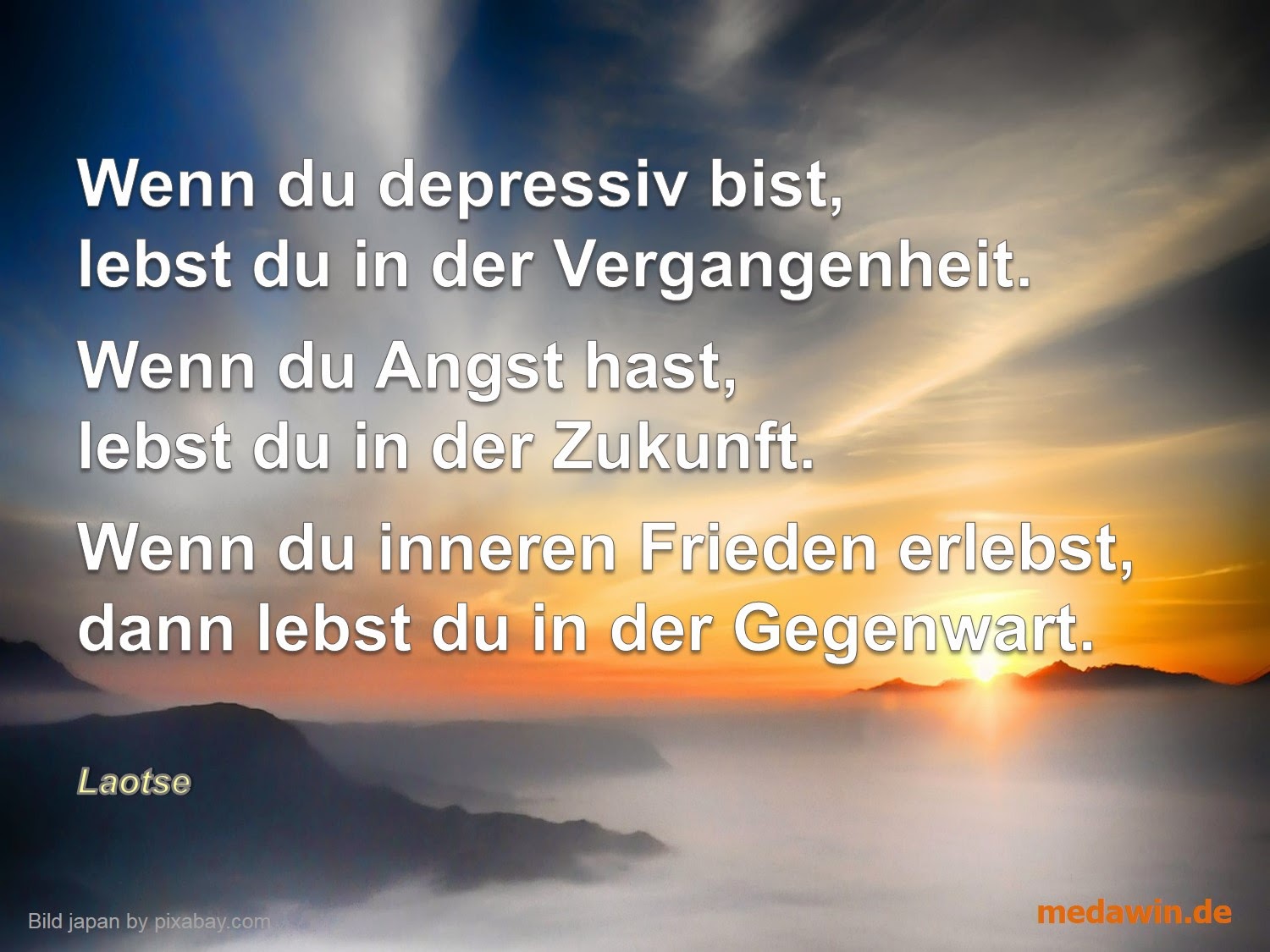 Wenn du depressiv bist