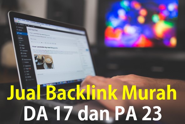 Jual Backlink Murah Hanya 99 Ribu DA 17 PA 23