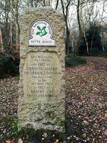 Edlmann memorial, Petts Wood.  November 2015