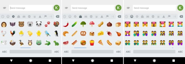 Instal Emoji dan font baru Android P di perangkat Android-4