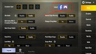 cara mengaitkan atau menghubungkan akun pubg ke facebook Twitter atau Google Play game atau How To Link PUBG Mobile From Facebook Twitter and Google Play Games