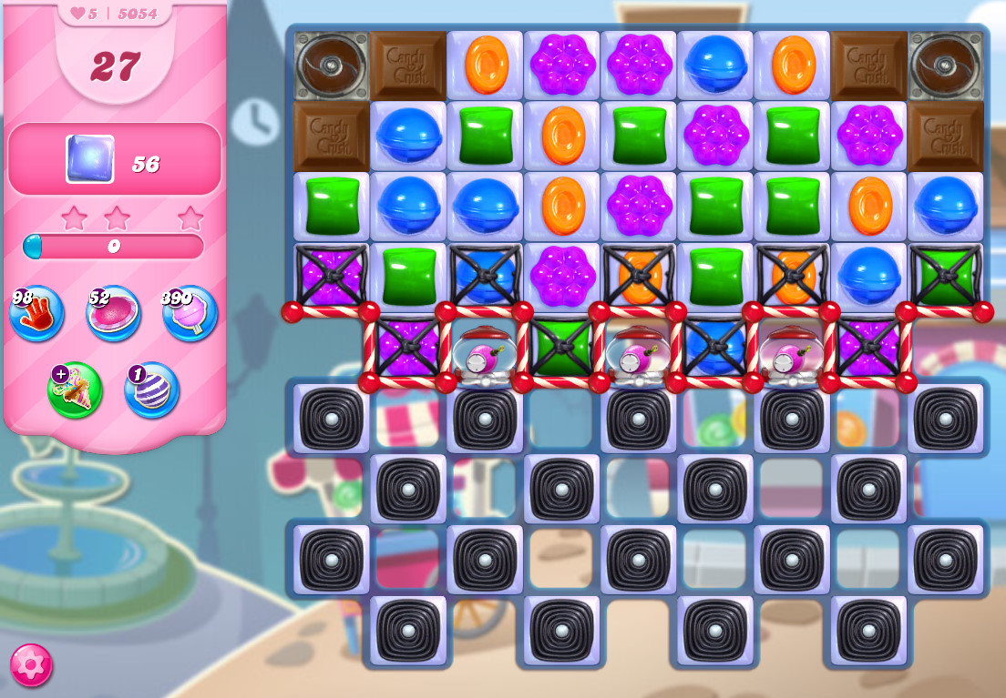 Candy Crush Saga level 5054