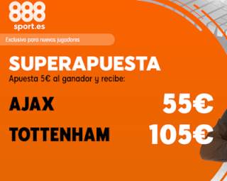 888sport superapuesta champions Ajax vs Tottenham 8 mayo 2019