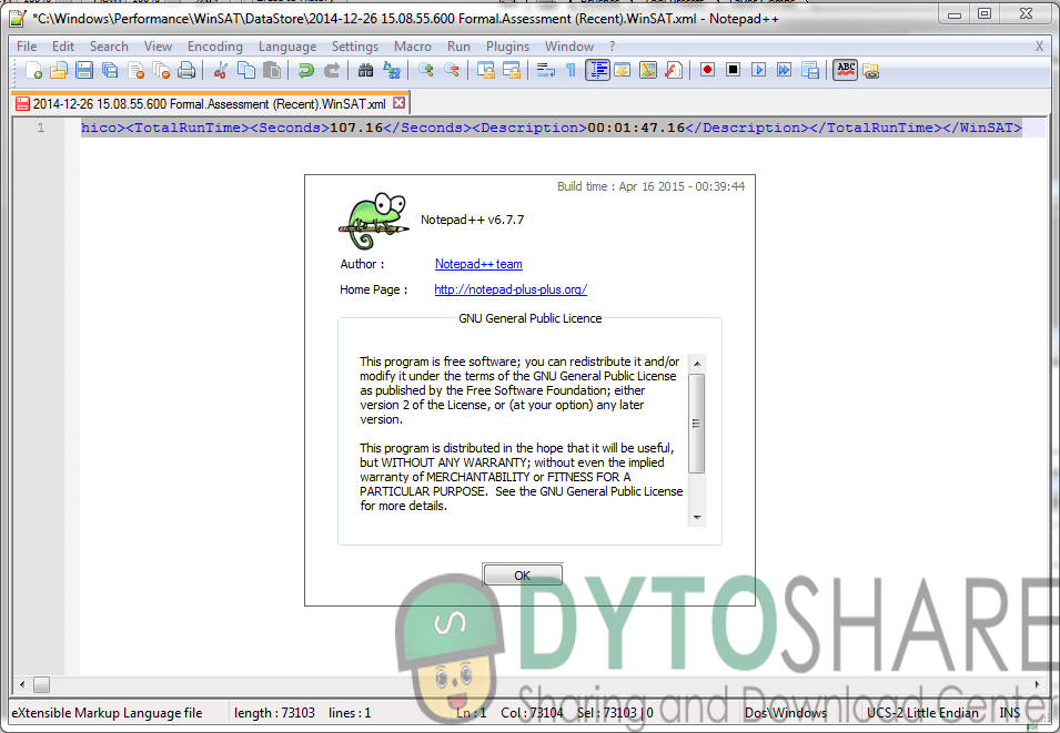 Notepad++ 6.7.7 Final Free