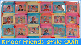 photo of: Kinder Friends Smile Quilt via RainbowsWithinReach Quilt RoundUP 
