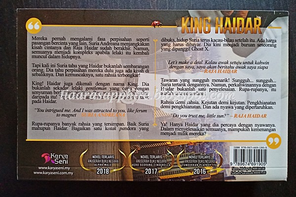 Review Novel | King Haidar (ANJELL)