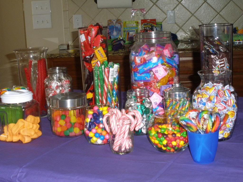 candyland candy buffets