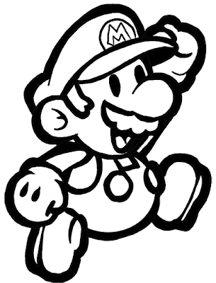Super Mario Bros Coloring Pages on Mario Coloring Pictures You Only Need To Download Or Directly Print To