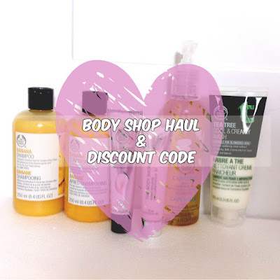 body shop sale haul discount code