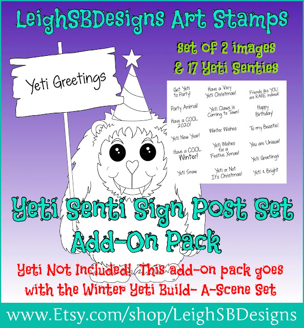 Yeti Senti Sign Post Add-On Pack