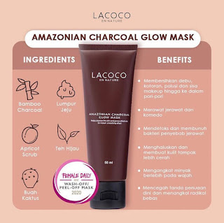 Masker amazonian Charcoal NASA