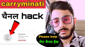 CarryMinati's YouTube Channel Hacked, Bitcoin Adverts Stream on CarryisLive.