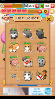 Terdapat banyak jenis karakter kucing yang menggemaskan pada permainan ini.