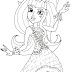 Coloriage Monster High 13 Wishes