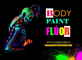 CUERPOS PINTADOS FLUOR