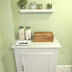 Bathroom Redo | Pinterest Challenge | Inspiration for adding storage to a Small Bathroom