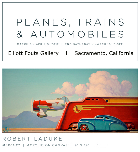 be shown in the''PLANES TRAINS AUTOMOBILES'' Invitational exhibition